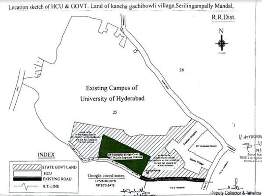 400 acre Kancha Gachibowli land was not shown as Forest in Revenue or Forest records’ - SILVERFORESTAA