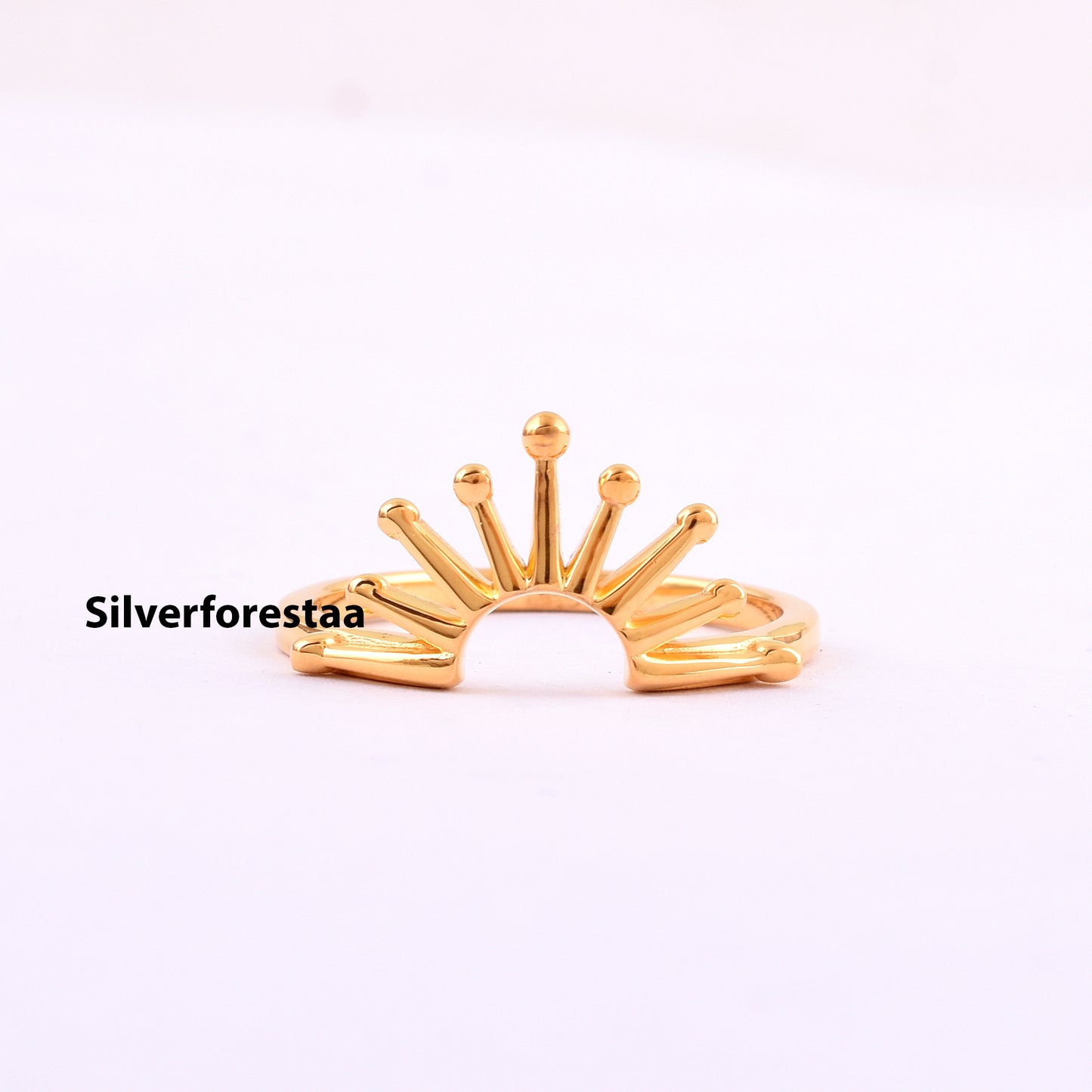 Sunburst Ring in 925 Sterling Silver – Radiate Light & Style