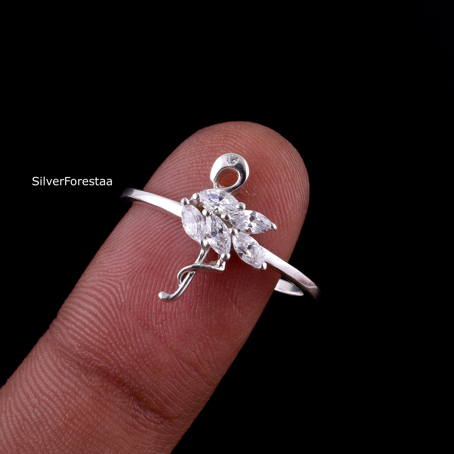 FLAMINGO RING - 925 Sterling Silver Ring