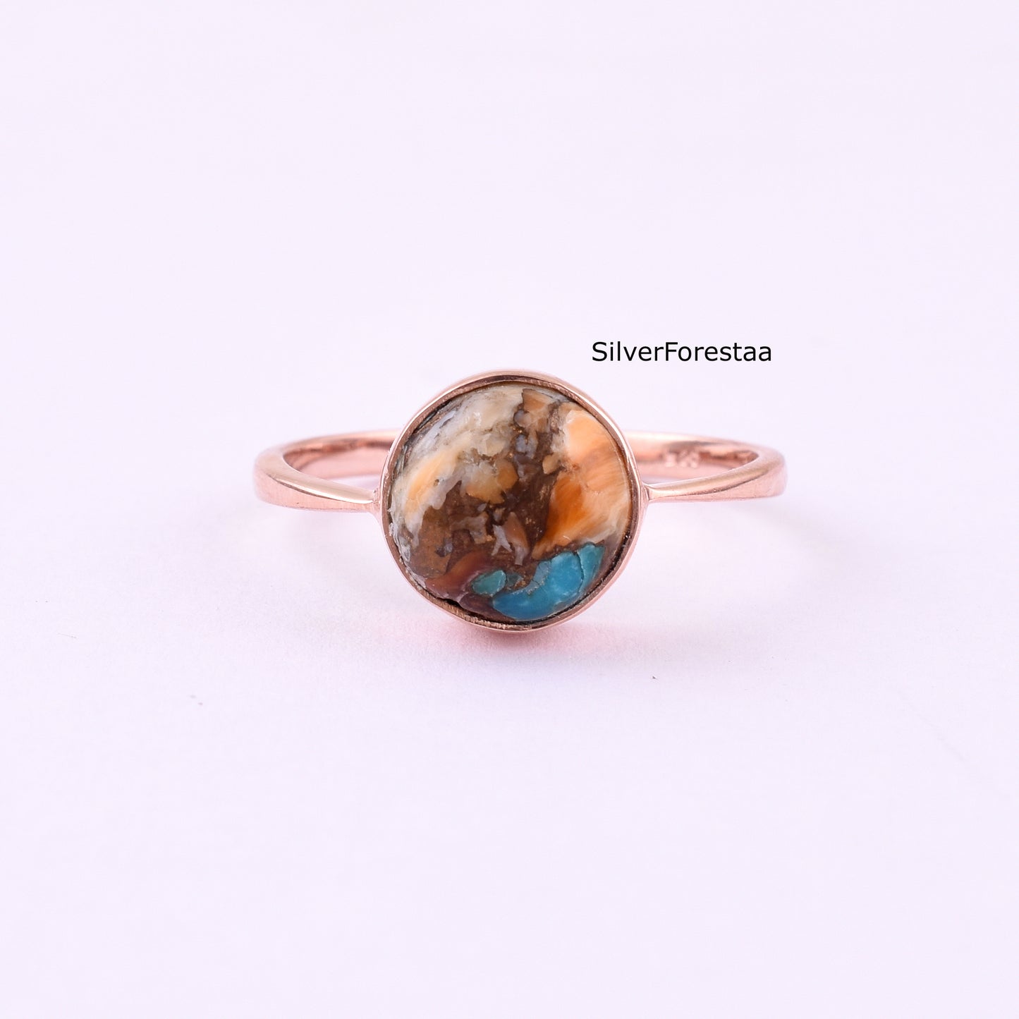 Oyster Turquoise Ring