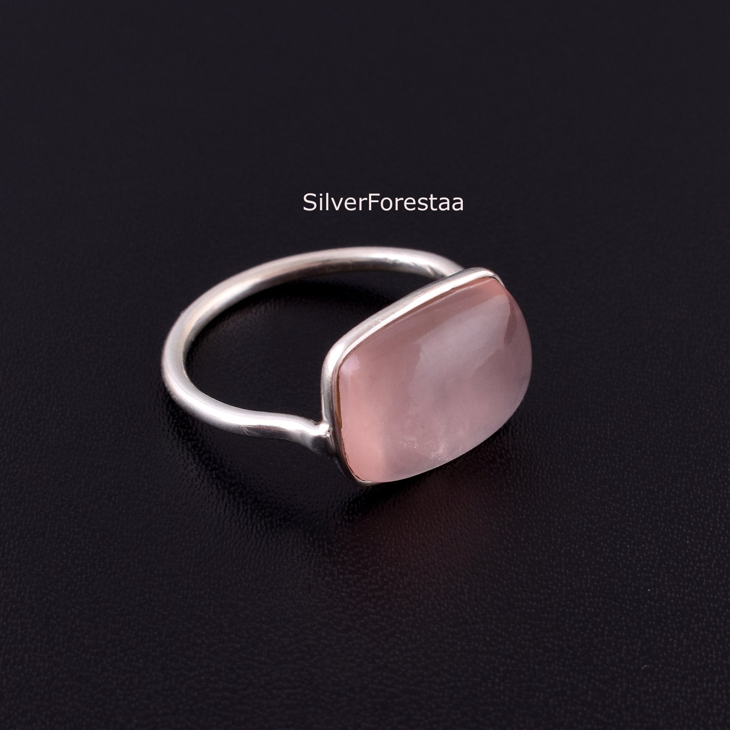 Rose Quartz Ring