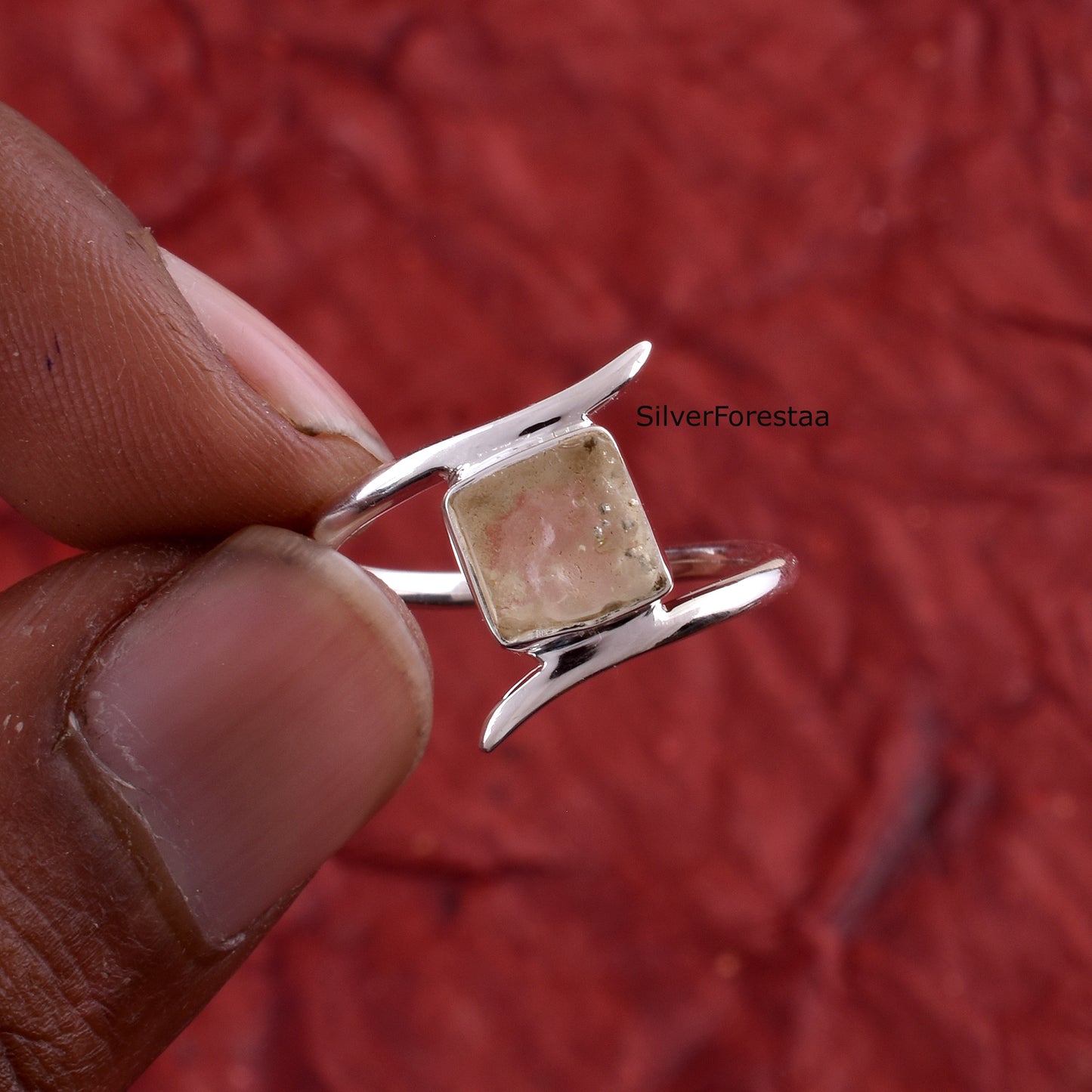 Libyan Desert Glass in Sterling Silver – Timeless & Powerful
