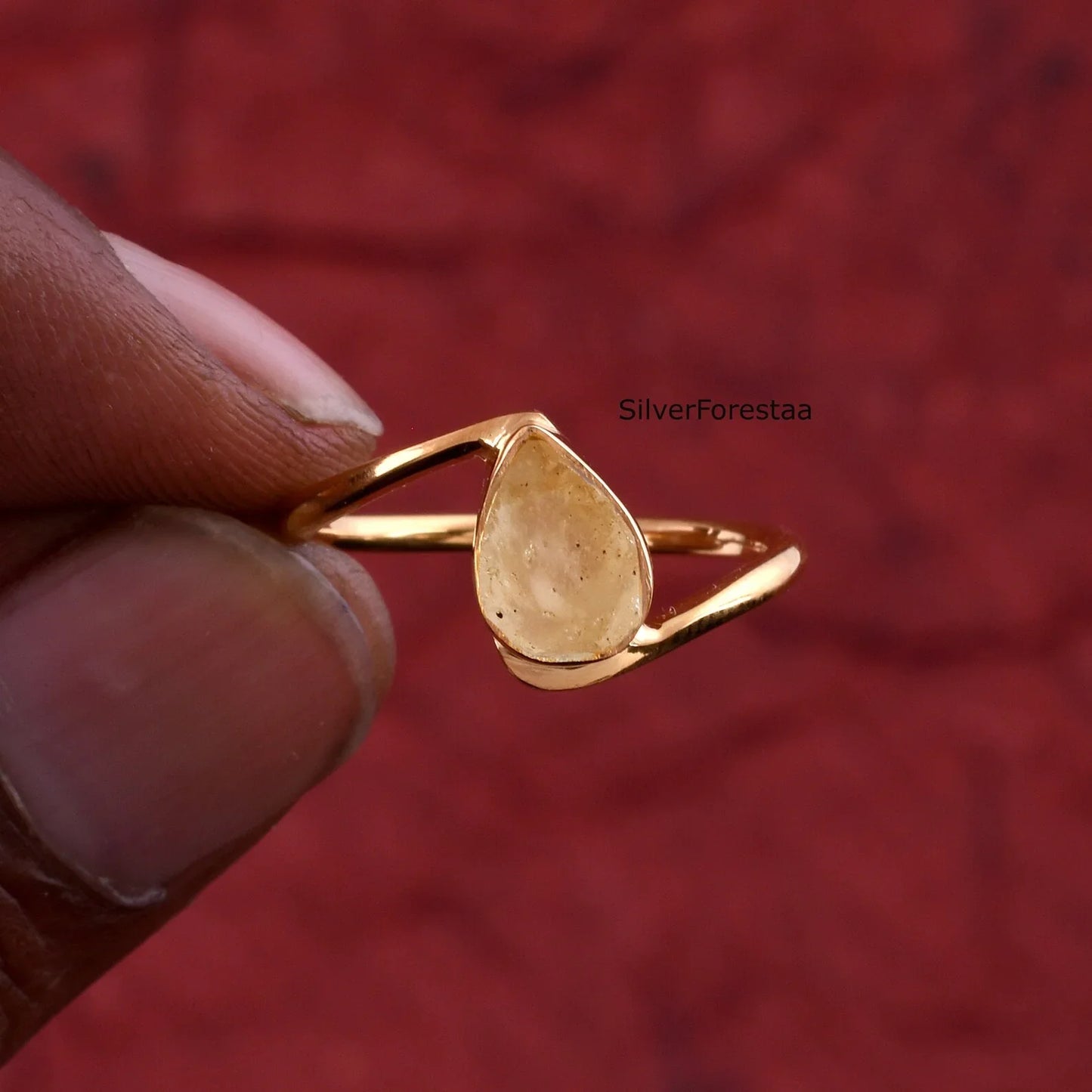 Libyan Desert Silver Ring - SILVERFORESTAA