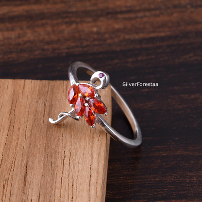 FLAMINGO RING - Sterling Silver Ring