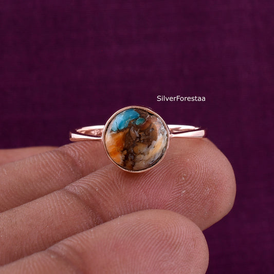 Oyster Turquoise Ring