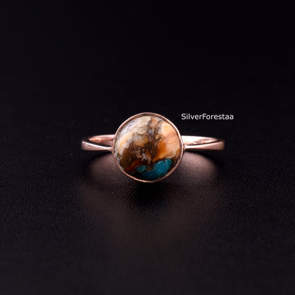 Oyster Turquoise Ring