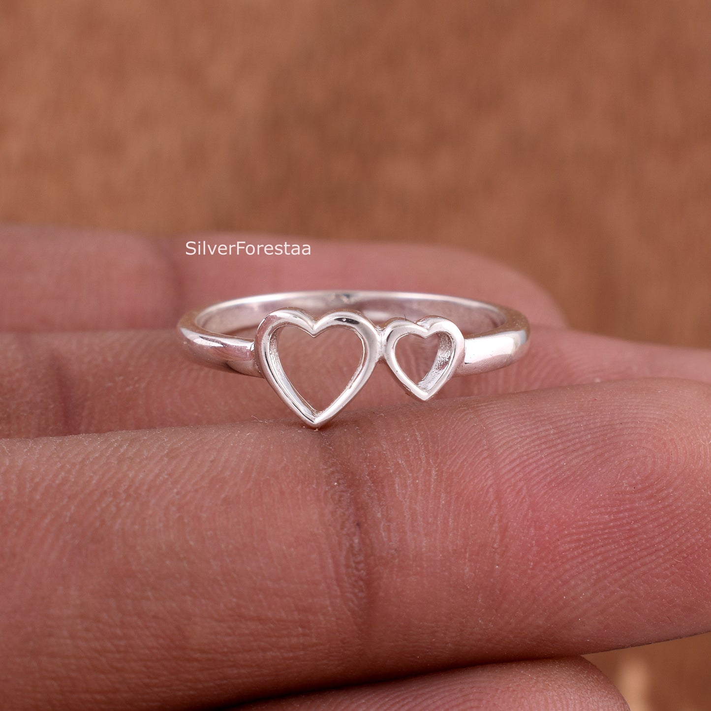 Romantic Lovers Ring | Sterling Silver Jewelry
