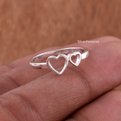 Romantic Lovers Ring | Sterling Silver Jewelry