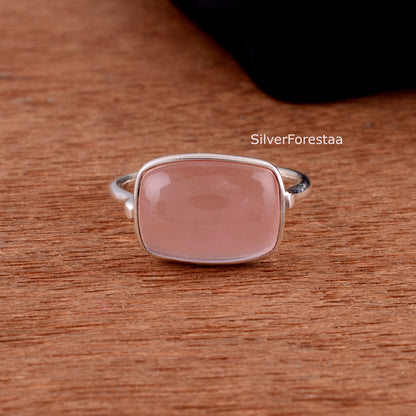 Rose Quartz Ring
