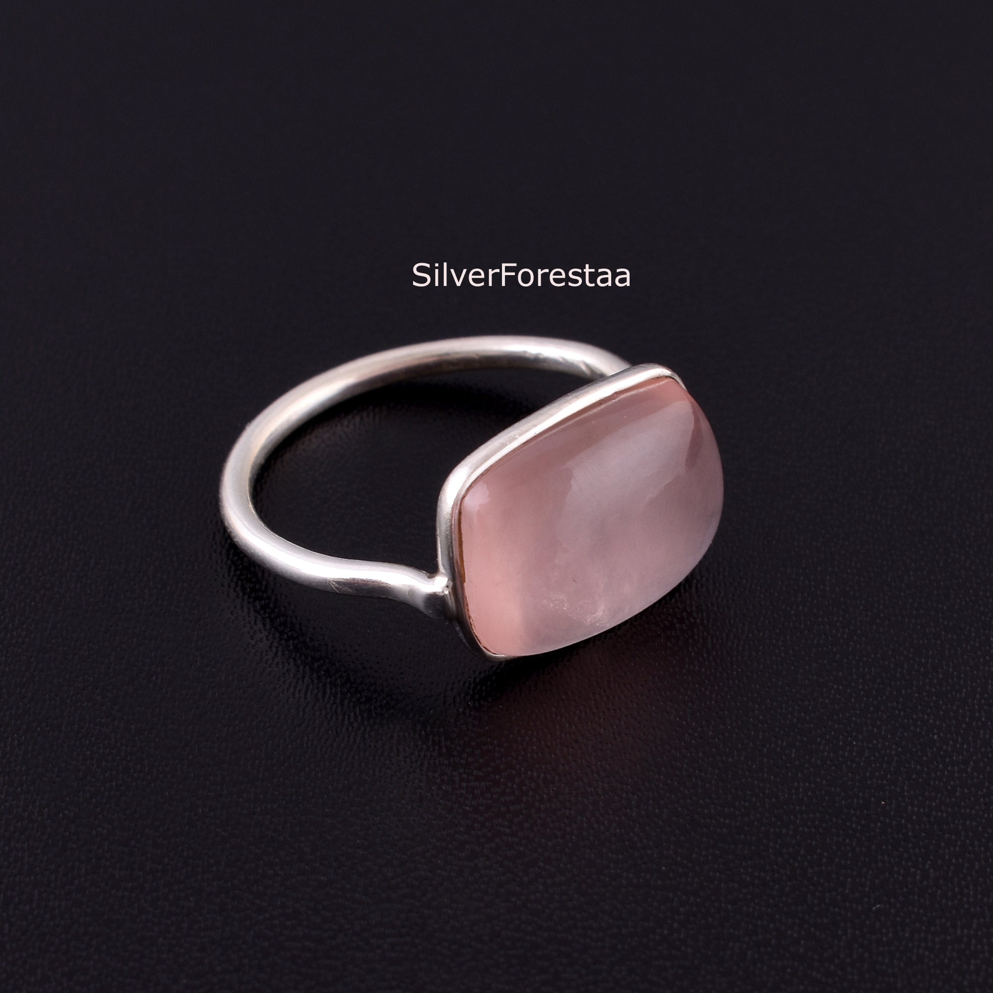Rose Quartz Ring