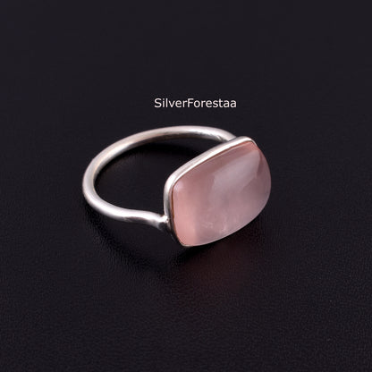 Rose Quartz Ring
