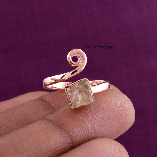 925 Silver Libyan Desert Glass Jewelry – Celestial Elegance