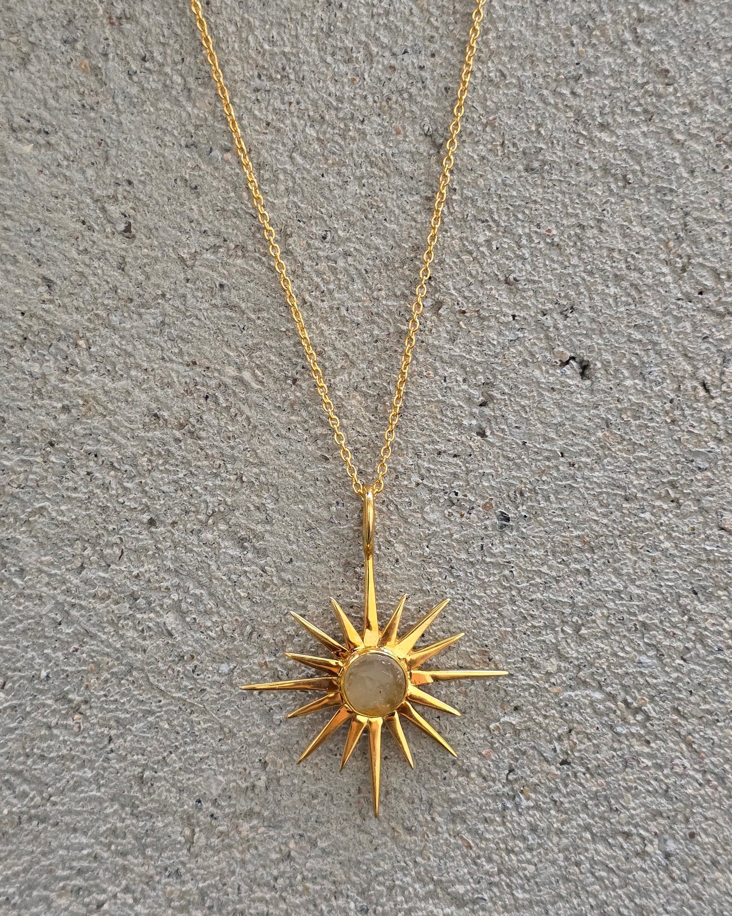 Libyan Desert Tektite Necklace in Sterling Silver