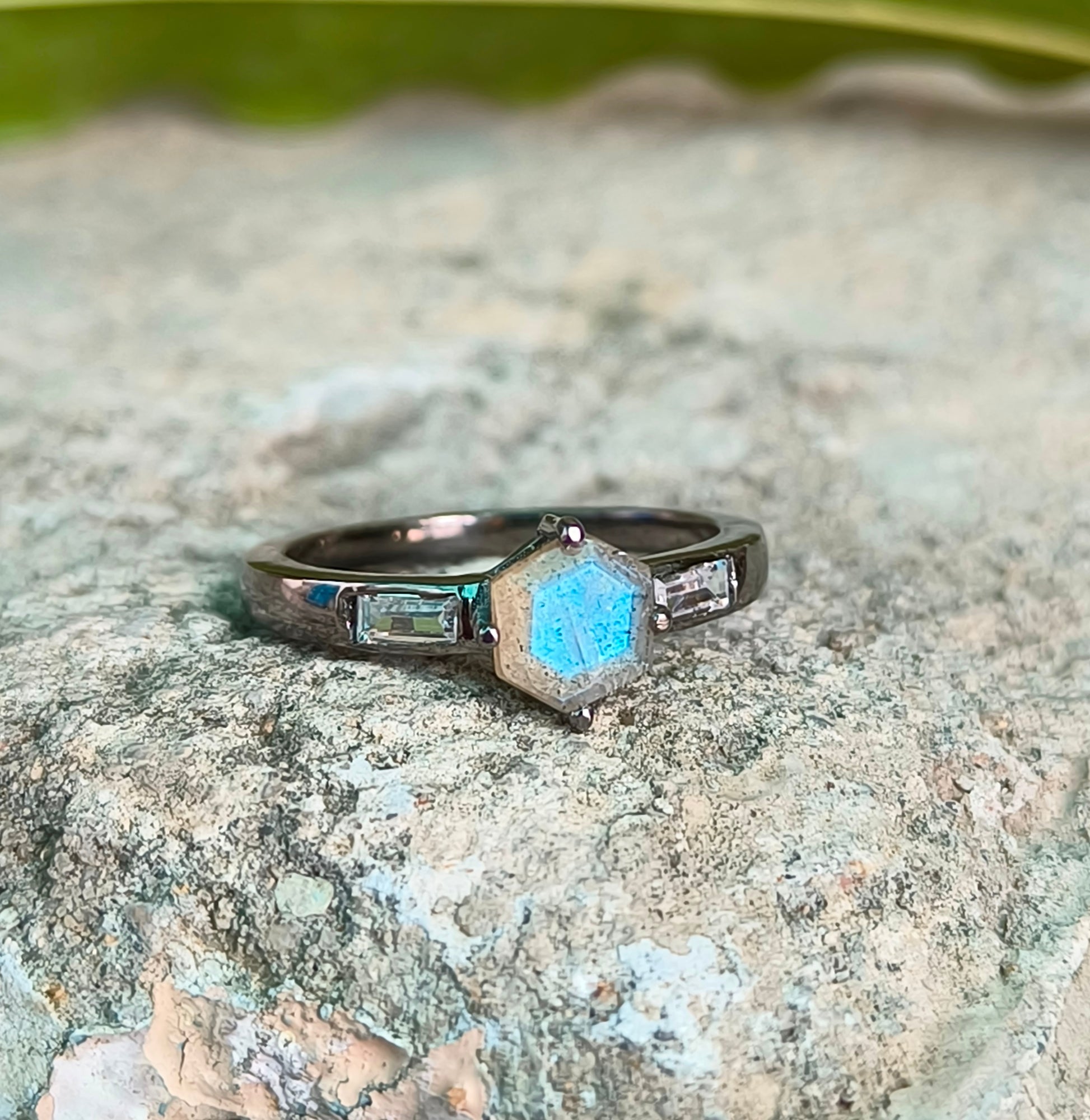 925 Sterling Silver Dainty Engagement Ring – Silverforestaa - SILVERFORESTAA