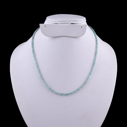 Aquamarine Beaded Necklace